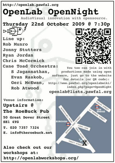 Openlab OpenNight flyer