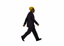 Main character walkcycle