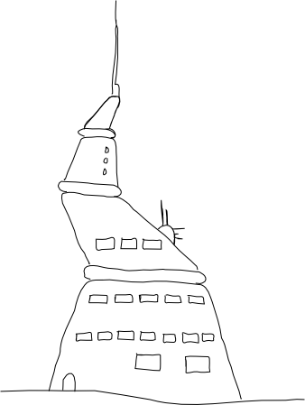 Futuristic Building #3
