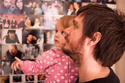 scout-and-dad-photo-wall-at-harukis-house.png